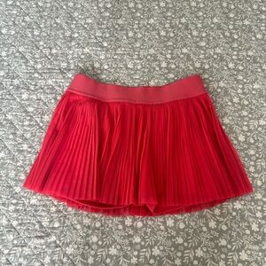 Varsity High Rise Pleated Tennis Skirt